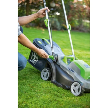 LUX 20V Accu Grasmaaier 33cm Incl. 2 Accu's 4,0Ah + Lader - Afbeelding 7