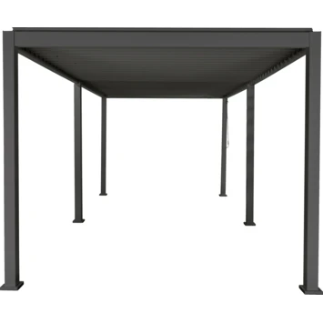 Pergola Deluxe Zwart 3x6m