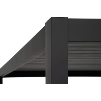 Pergola Deluxe Zwart 3x6m - Afbeelding 2
