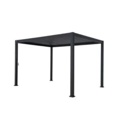 Pergola Deluxe Zwart 3x4m