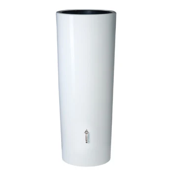 Garantia Regenton Met Plantenbak Wit 350 Liter - Afbeelding 2