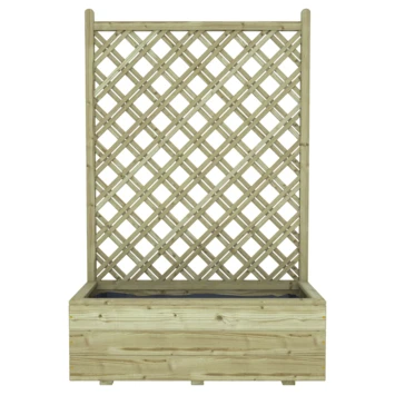 Bloembak Met Dubbele Trellis 90x40 Cm - Afbeelding 2