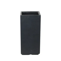 Pot Fiberclay Divider Antraciet 44x22x60 Cm