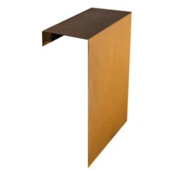 Overzetprofiel Corten Staal Voor Stapelblokken 50x45x15 Cm