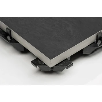 Ceramidrain Quartz Black 60x60x4 Cm - Afbeelding 3