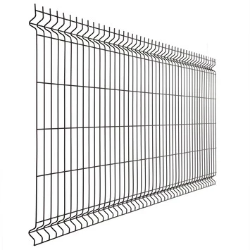 Draadpaneel Milano Zwart 153x250 Cm