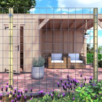 Gaas Volgpakket Tuinhek Grenen 180x180cm - Afbeelding 3