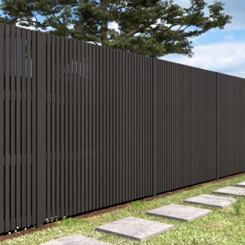 Schutting Andalusië Ca.180x180cm Zwart - Afbeelding 2