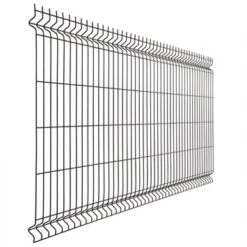 Draadpaneel Milano Zwart 123x250 Cm