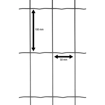 Betafence Pantanet Essential Tuingaas 152cm X 25m Antraciet - Afbeelding 2