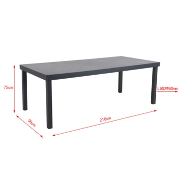 Tafel San Remo 210x90 Cm - Afbeelding 2