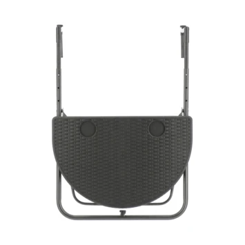 Balkontafel Halfrond Antraciet - Afbeelding 4