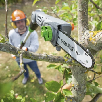 LUX 20V Telescopische Heggenschaar/kettingzaag (zonder Accu) - Afbeelding 8