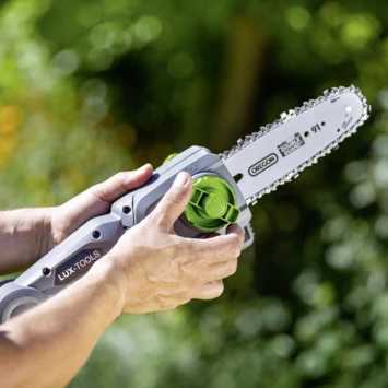 LUX 20V Telescopische Heggenschaar/kettingzaag (zonder Accu) - Afbeelding 13